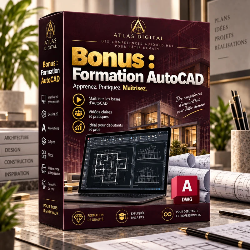 Pack Atlas Digital — formation AutoCAD